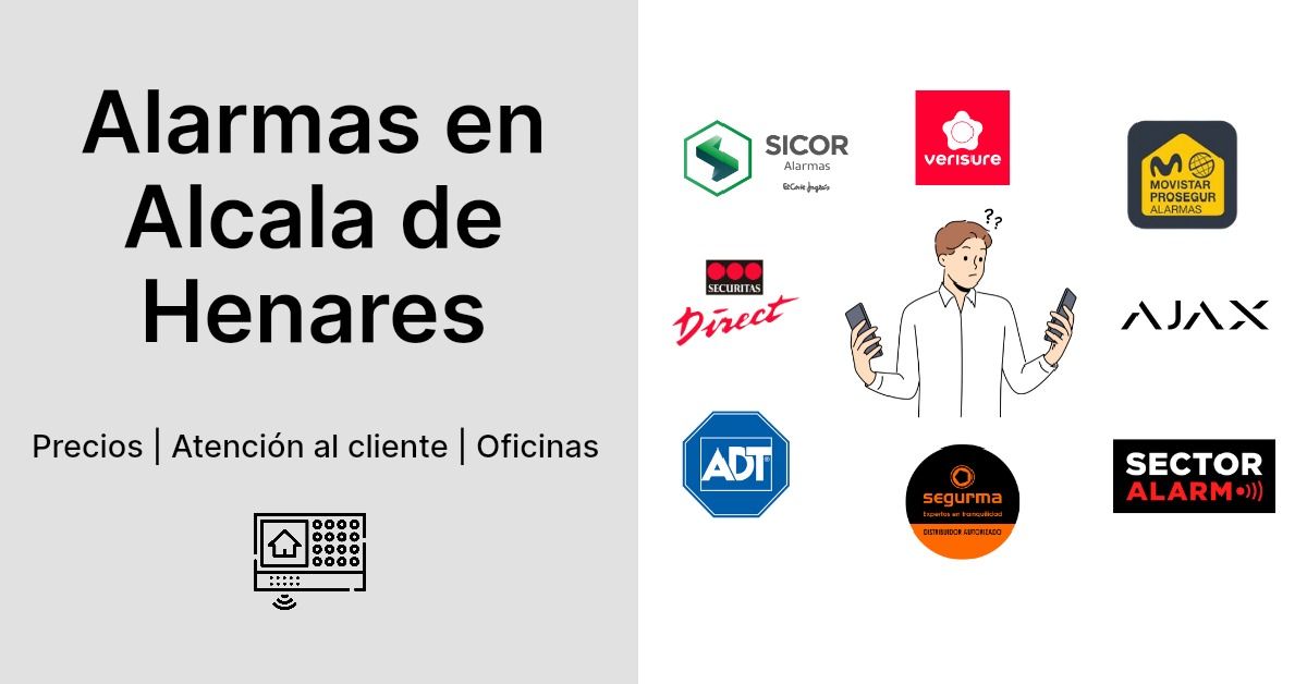 Tipos de alarmas para tu casa, Empresa seguridad privada Alcalá de Henares