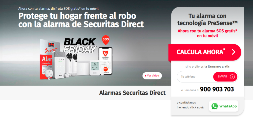 Alarmas Securitas Direct Verisure Madrid